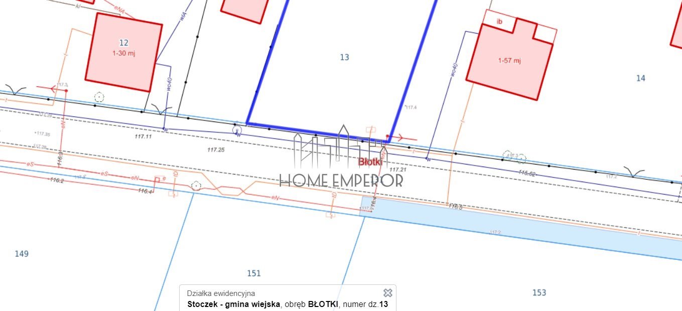 Działka budowlana na sprzedaż Błotki  600m2 Foto 8