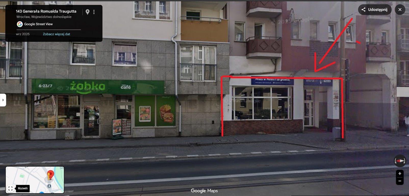 Do sprzedania luksusowy lokal usługowo-handlowy 62 m² we Wrocławiu: Wrocław Stare Miasto Centrum: Romualda Traugutta