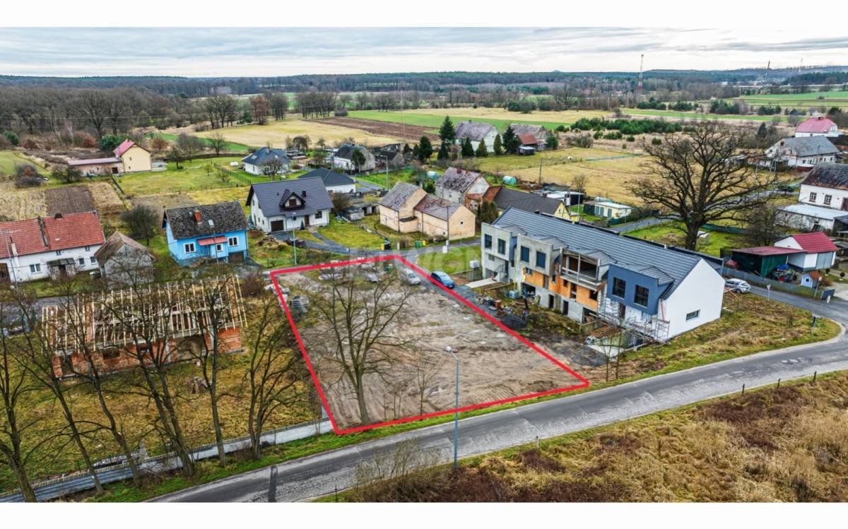 Działka budowlana w Krępnicy – cisza i spokój, 658 m² Krępnica, Krępnica  658m2 Foto 1