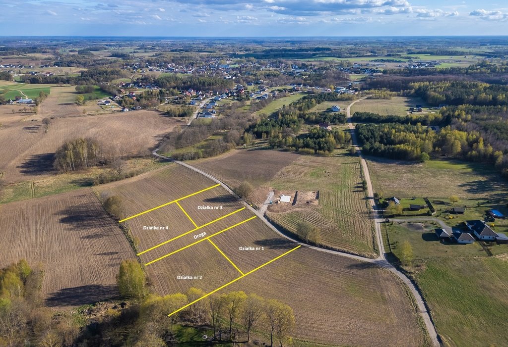 Działki 1500 m² w Nowej Karczmie - spokojna okolica Nowa Karczma, Horniki Górne  6 000m2 Foto 1