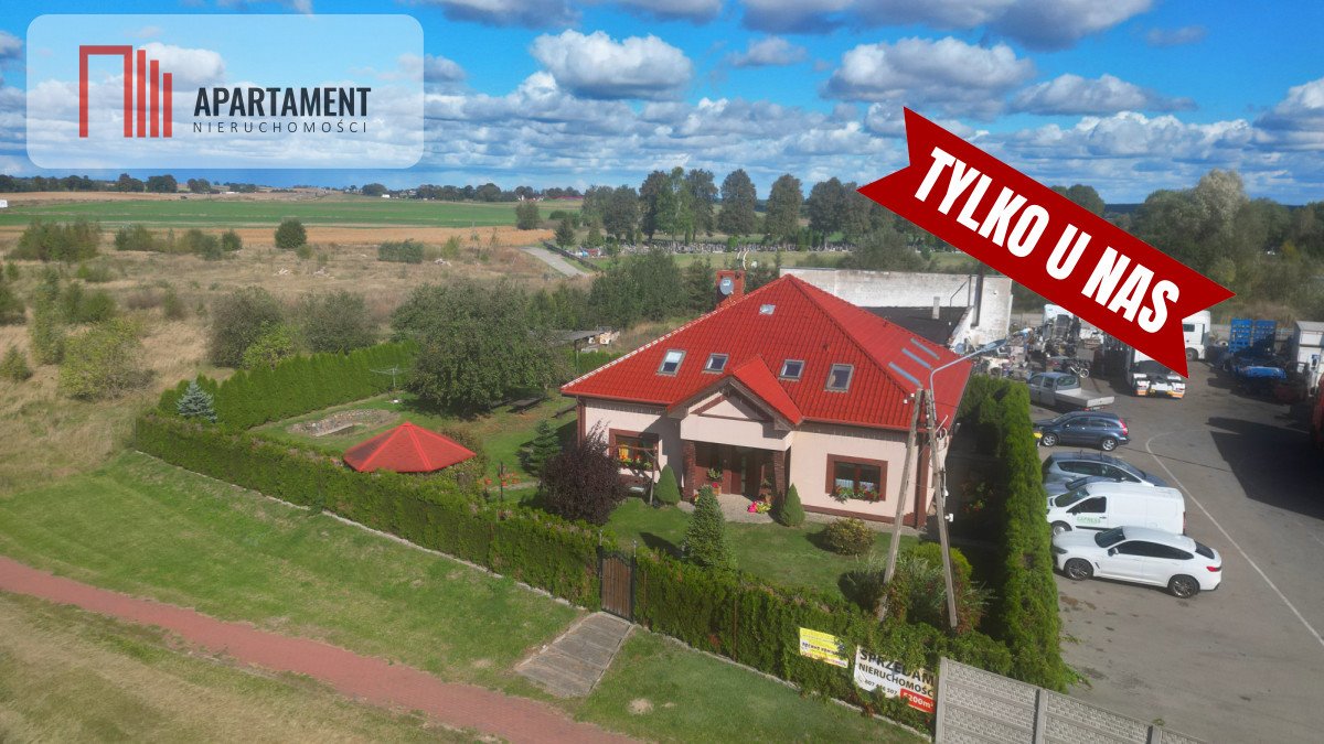 Nieruchomość z domem i warsztatami w Skórczu, 870 m2 Skórcz  870m2 Foto 1