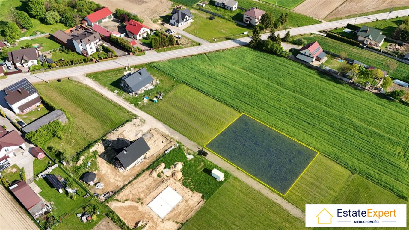Działka budowlana 1200 m2 w Huta Stara – idealna pod dom Huta Stara, Huta Stara  1 200m2 Foto 1
