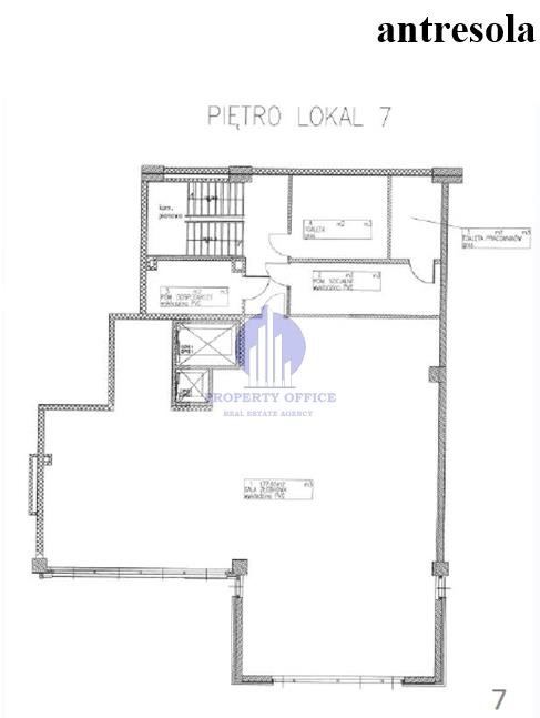 Lokal użytkowy na wynajem Warszawa, Śródmieście, Słomińskiego  410m2 Foto 1