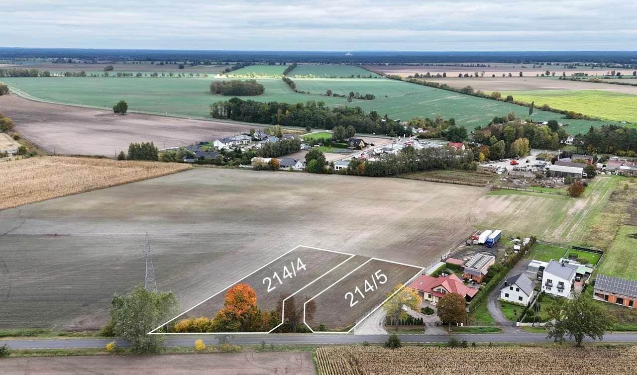 Działki budowlane w Gaj Mały, 1863 m2 i 2775 m2 Gaj Mały  1 863m2 Foto 1