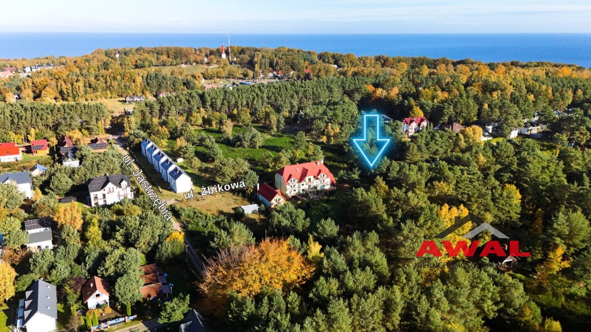 Działka 910 m² blisko morza w Rozewiu - polecam! Rozewie, Żbikowa  910m2 Foto 1