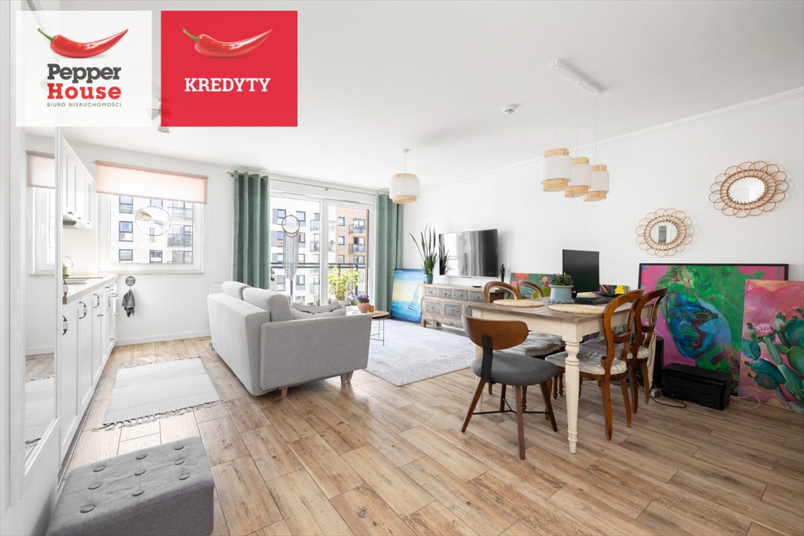 Mieszkanie dwupokojowe na sprzedaż Gdańsk, Letnica, Letnicka  47m2 Foto 1