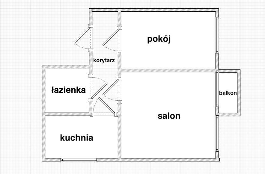 Mieszkanie dwupokojowe na sprzedaż Chełm, Droga Męczenników  50m2 Foto 9