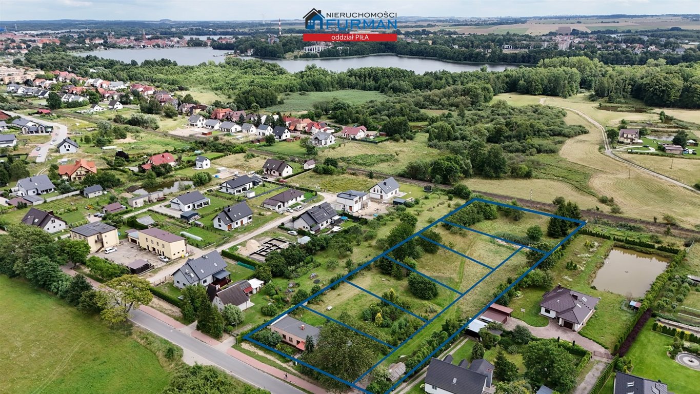 Działka inwestycyjna 7290 m² z domem blisko jeziora polecam Wałcz  7 290m2 Foto 1