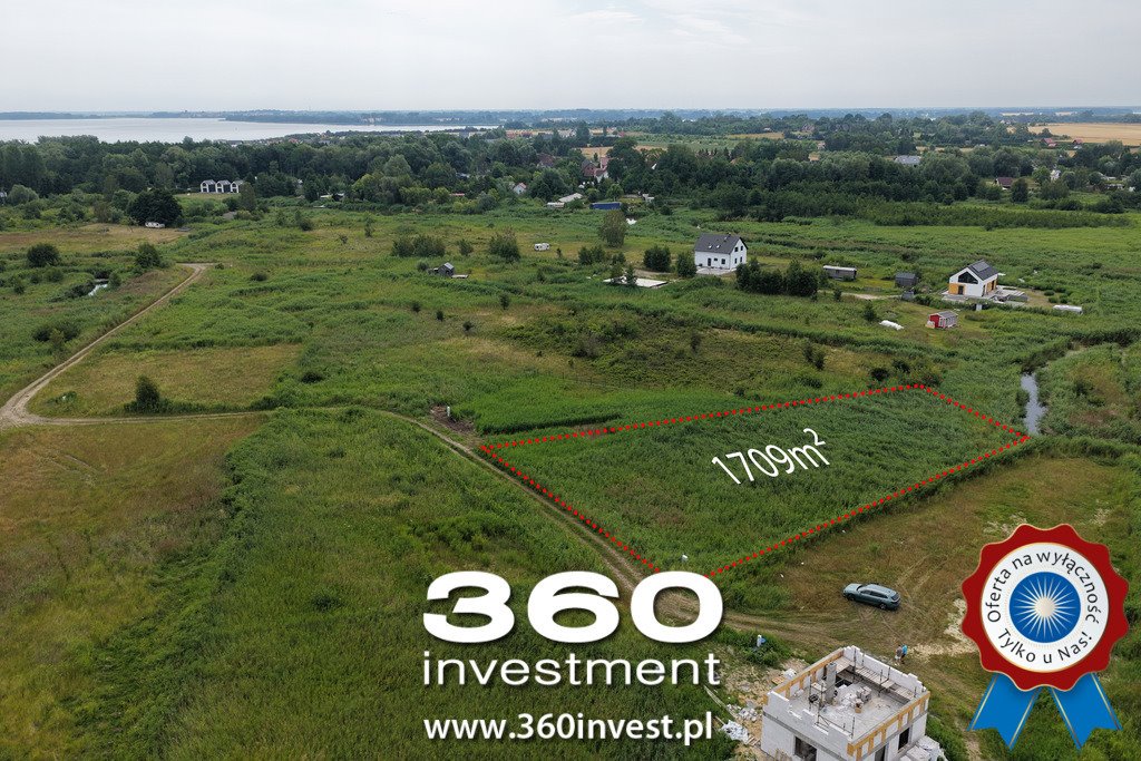 Działka 1709 m² z mediami - blisko morza i Zalewu Międzywodzie  1 709m2 Foto 1
