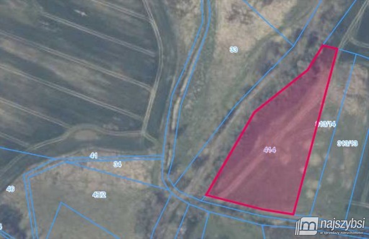 Działka rolna z warunkami zabudowy, dostęp do mediów Bieczyno  5 348m2 Foto 1