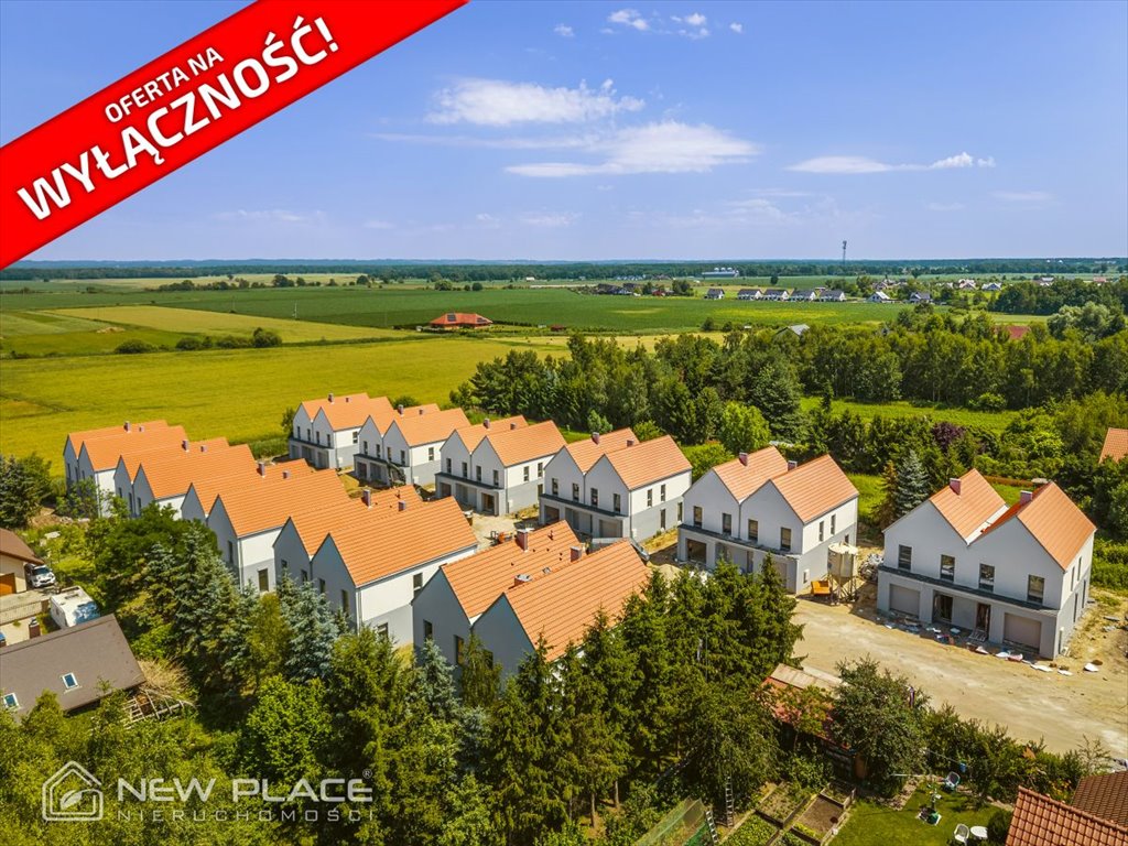 Do sprzedania nowoczesny bliźniak 121 m² z garażem w Wilkszynie Wilkszyn, Magnoliowa  121m2 Foto 1