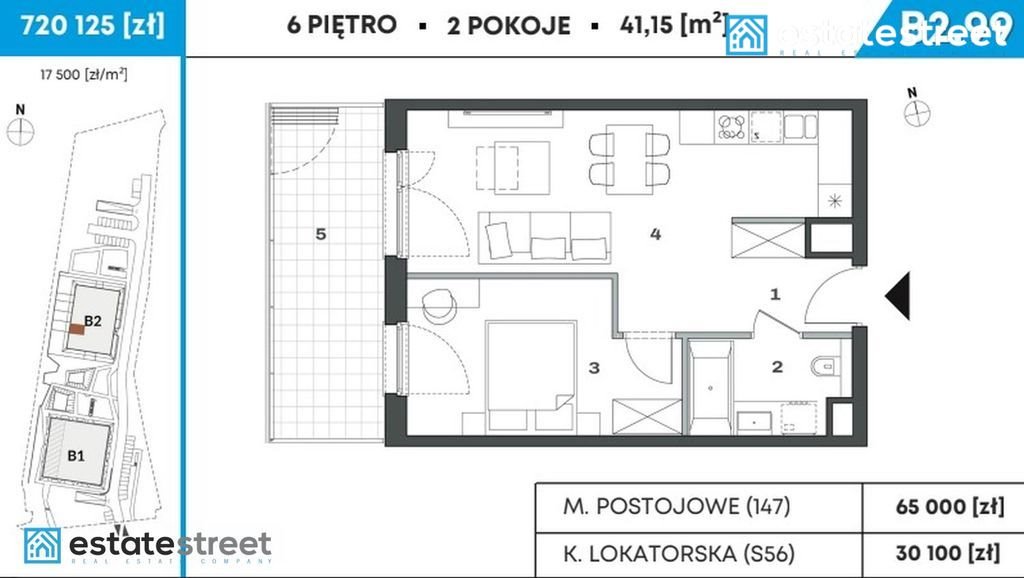 Mieszkanie dwupokojowe na sprzedaż Katowice, Śródmieście, Tadeusza Dobrowolskiego  41m2 Foto 6