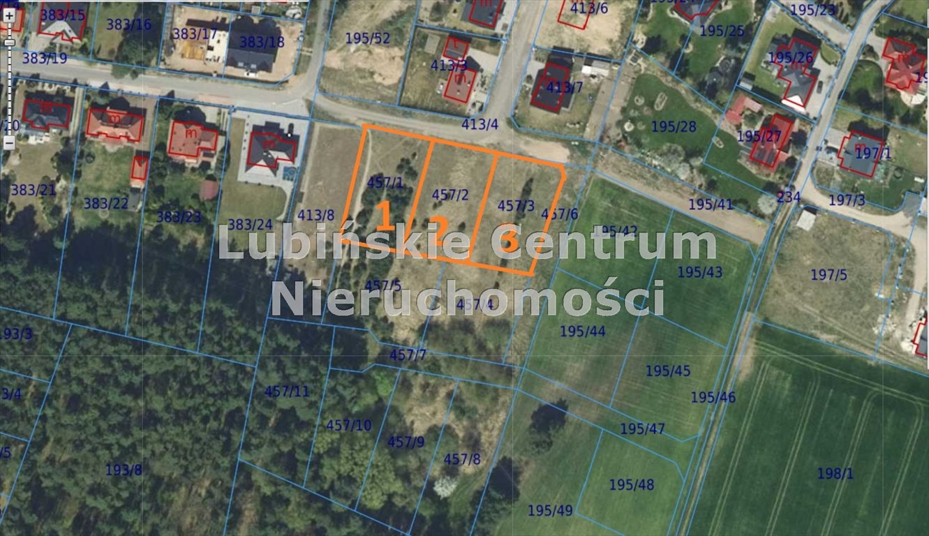 Działka 10 arów pod dom jednorodzinny z mediami. Gorzyca  1 000m2 Foto 1
