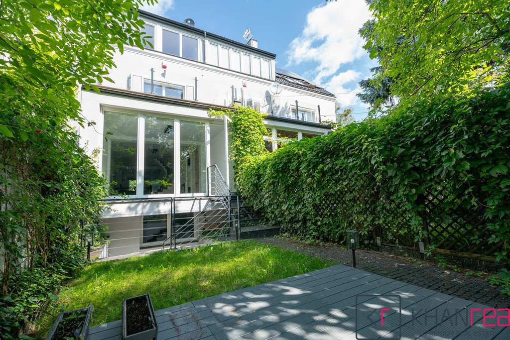 Segment 233 m2 z ogrodem, loftowy styl, garaż, Mokotów Warszawa  233m2 Foto 1