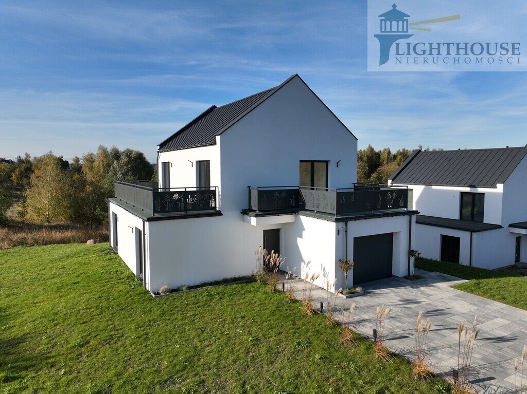 Nowoczesny dom 165 m2 z ogrodem, garażem i tarasem Zła Wieś  165m2 Foto 1