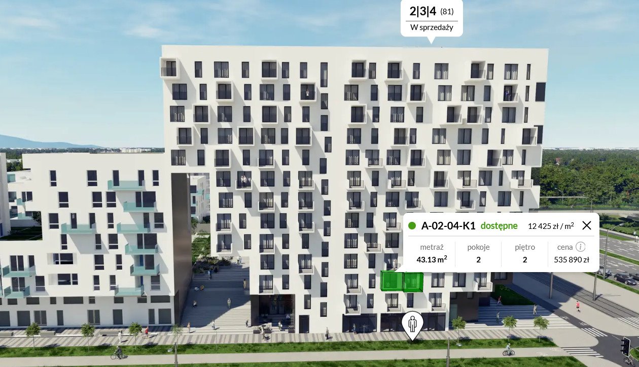 Nowoczesne 43 m² mieszkanie z balkonem w Wrocławiu polecam Wrocław, Fabryczna, Żerniki  43m2 Foto 1