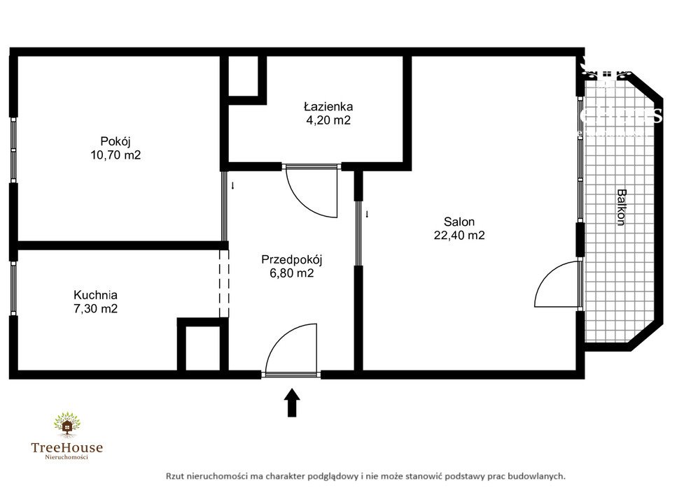 Mieszkanie dwupokojowe na sprzedaż Ostróda, Tadeusza Stępowskiego  51m2 Foto 16