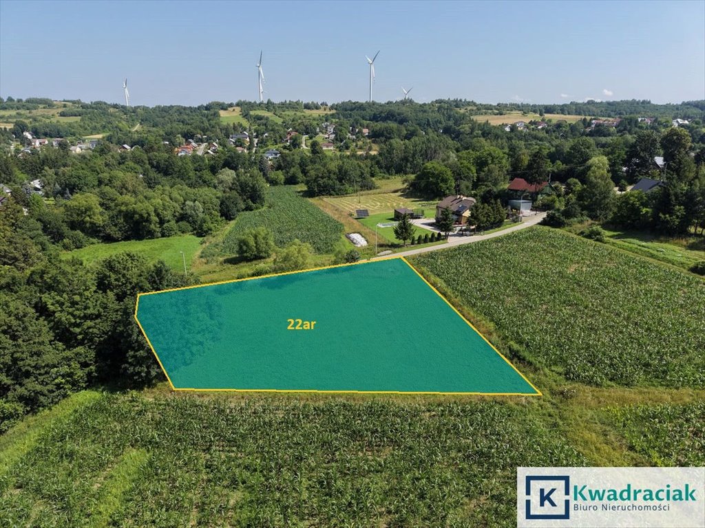 Na sprzedaż dwie działki 22 arów w Łękach Dukielskich Łęki Dukielskie  2 200m2 Foto 1