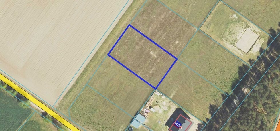 Działka 1000 m² pod dom w spokojnej okolicy Mikołajek Mikołajki  1 000m2 Foto 1