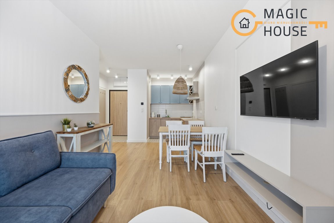 Apartament 2 pok. z balkonem, miejsce w cenie, las i morze Gdańsk, Sobieszewo, Kwiatowa  36m2 Foto 1