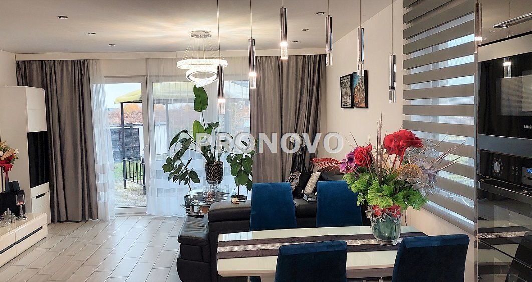 Nowoczesny dom 137m2 z tarasem i garażem w Grabowie Grabowo  137m2 Foto 1