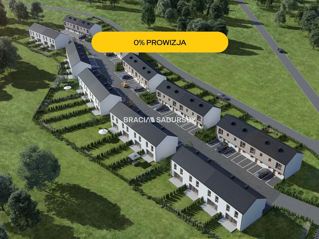 Dom w zabudowie szeregowej - gotowy - ogródek i dwa miejsca Niepołomice, Niepołomice, Niepołomice, Powiśle  84m2 Foto 1