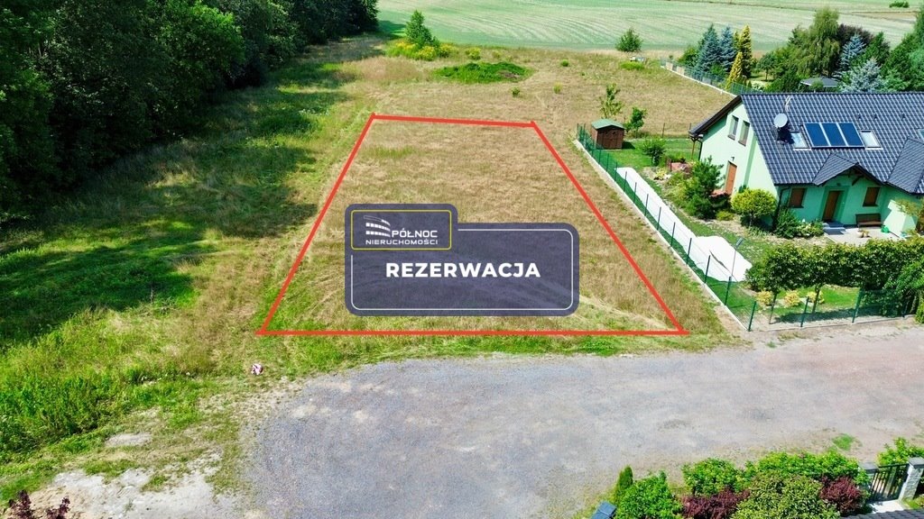 Działka budowlana na sprzedaż Chudów  1 000m2 Foto 1