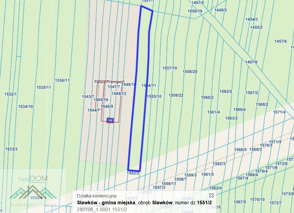 Działka komercyjna na sprzedaż Sławków  2 045m2 Foto 3