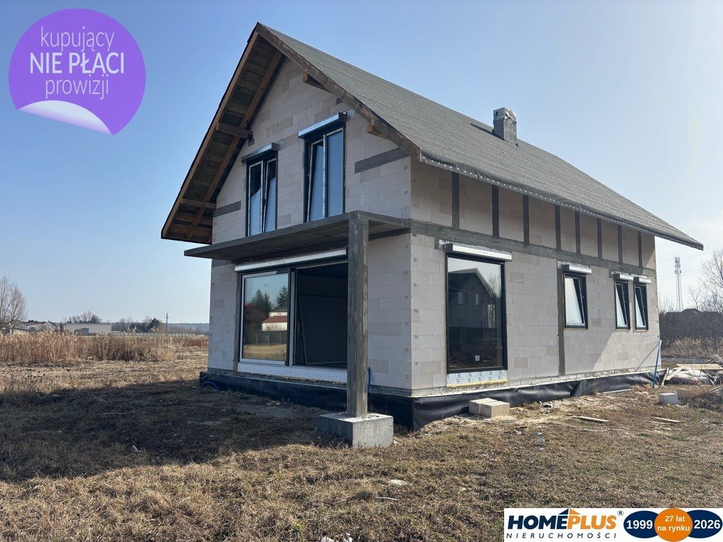 Dom w stanie surowym z dużym potencjałem, 145 m2 w Starym Dybowie Stary Dybów  208m2 Foto 1