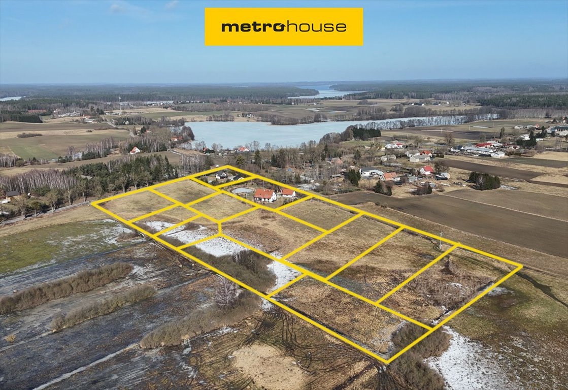 Urokliwa działka 3000 m² blisko jeziora i lasu Tynwałd  3 000m2 Foto 1