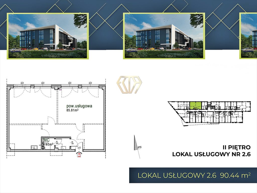 Lokal użytkowy na sprzedaż Częstochowa, Parkitka, gen. Leopolda Okulickiego  90m2 Foto 12