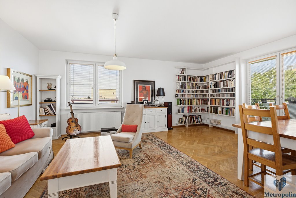 Przestronne 3-pokojowe mieszkanie 83 m² z balkonem w Mokotowie Warszawa, Mokotów, Sielce  83m2 Foto 1