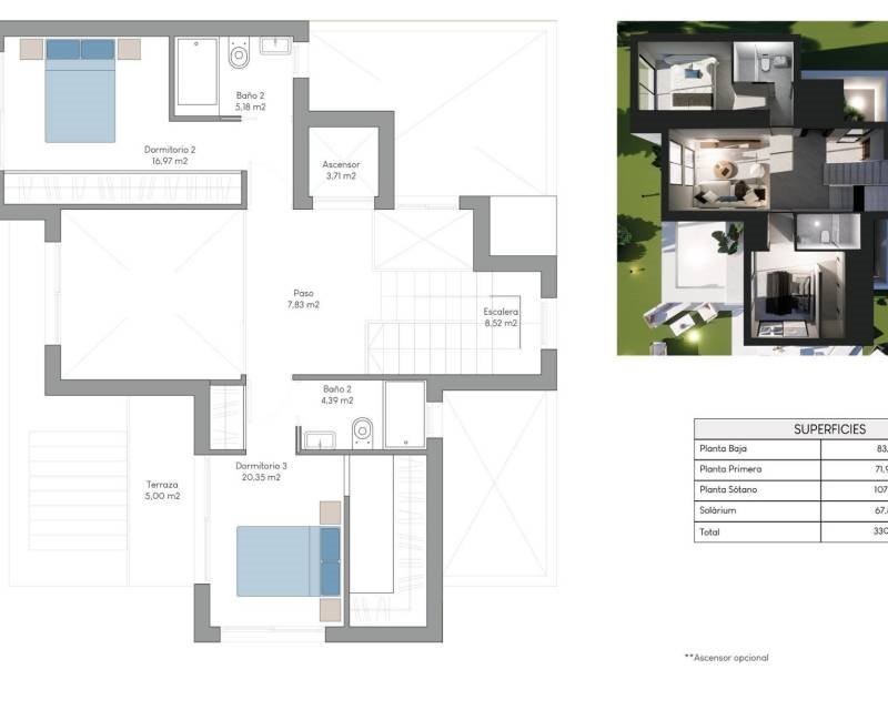 Dom na sprzedaż Hiszpania, Finestrat, Hiszpania, Finestrat  260m2 Foto 32