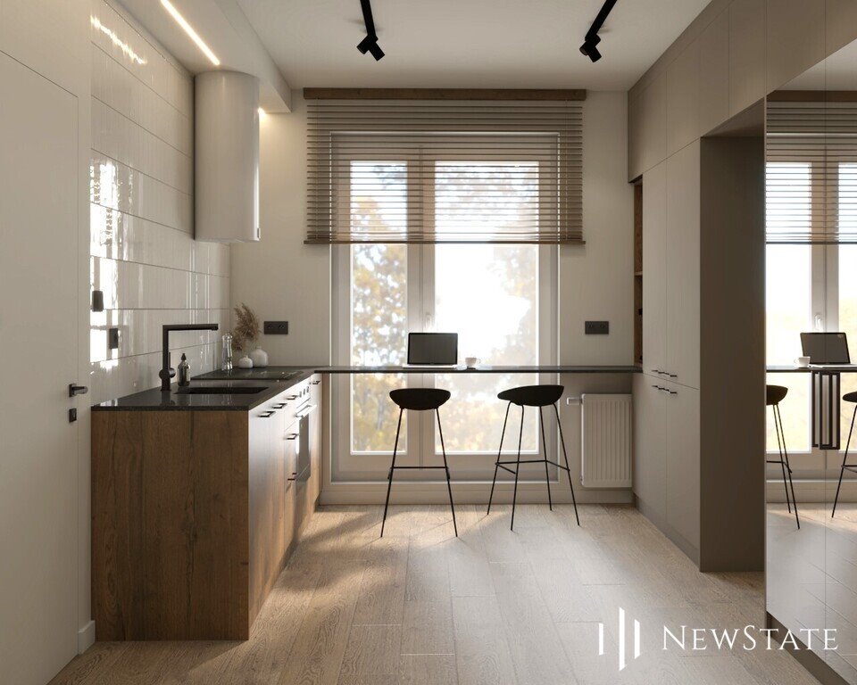 Nowoczesne 25,64 m2 w inwestycji Lindego Noho w Krakowie Kraków, Samuela Lindego  26m2 Foto 1