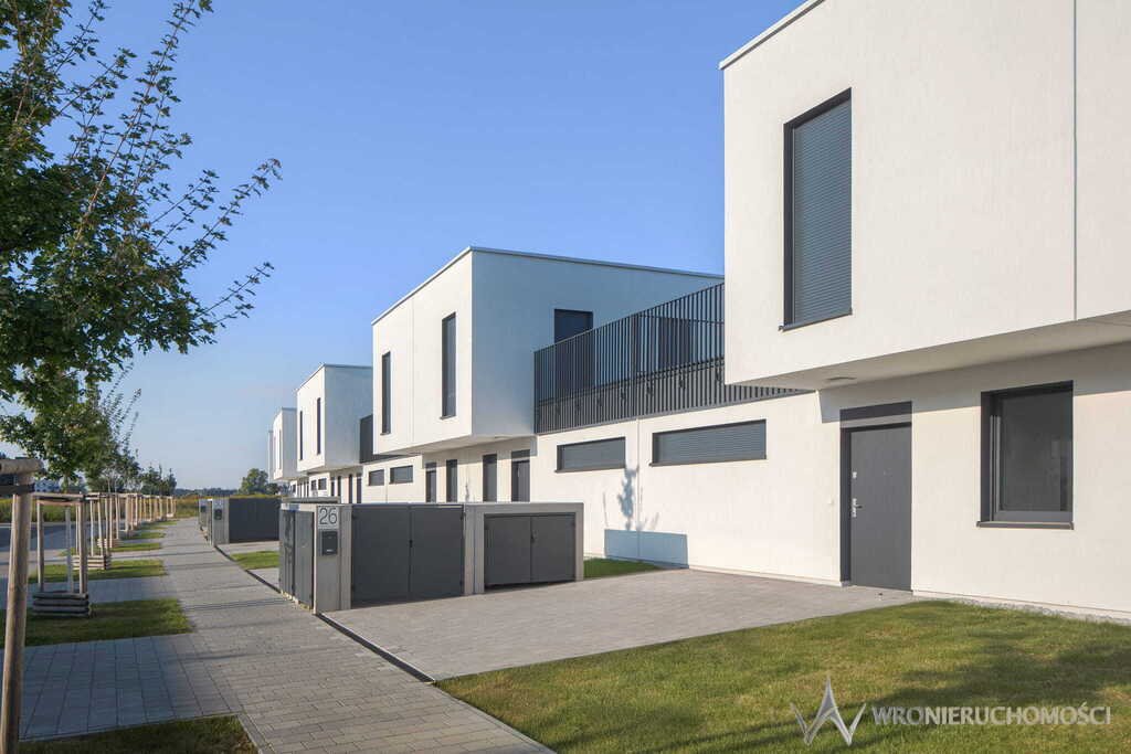 Nowoczesny dom 4 pok. z ogrodem i smart home w Jagodno Wrocław  82m2 Foto 1