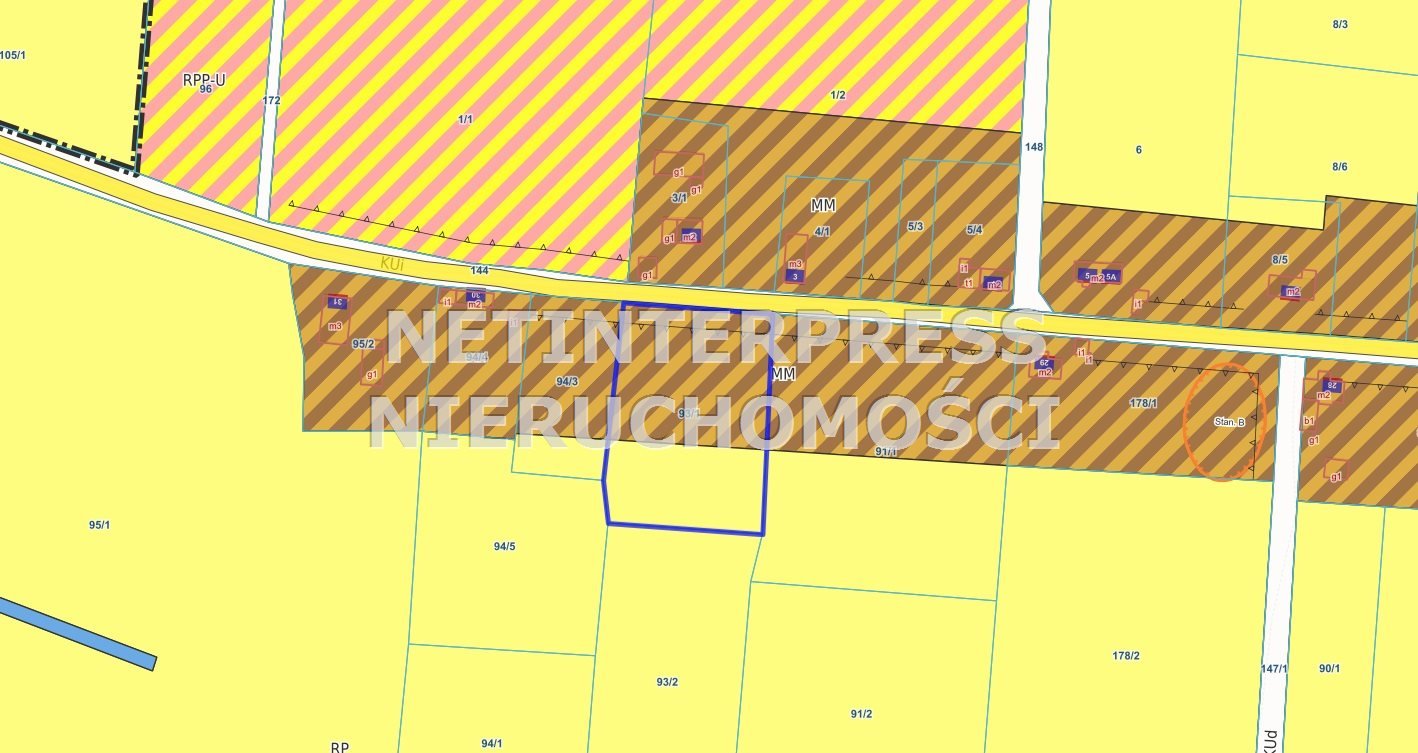 Działka 0,52 ha w Nowej Wsi z dostępem do infrastruktury Domaszowice, Nowa Wieś  5 200m2 Foto 1