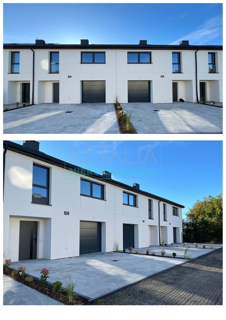 Przestronny dom 156 m2 z garażem, tarasem i dużymi przeszkleniami Brwinów  156m2 Foto 1