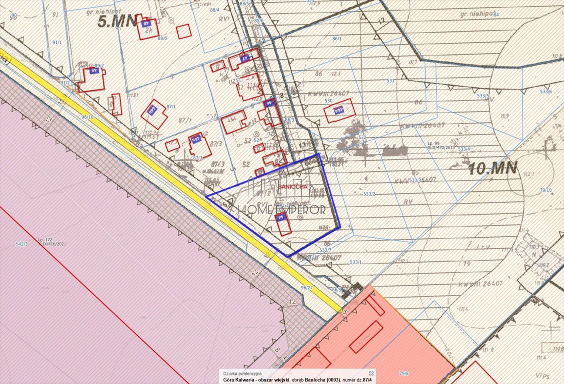 Działka 2287 m² z budynkiem do adaptacji w Baniocha zapraszam Baniocha, Bażancia  2 287m2 Foto 1