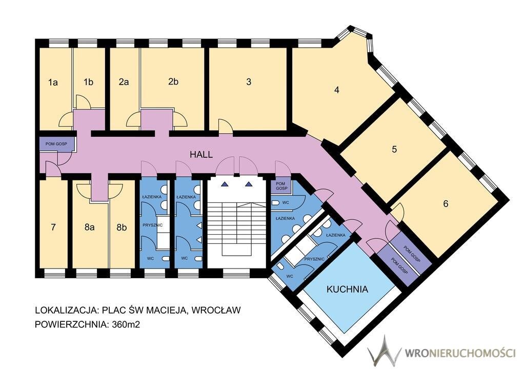 Lokal użytkowy na sprzedaż Wrocław, plac Świętego Macieja (Wrocław) (Wrocław)  360m2 Foto 1