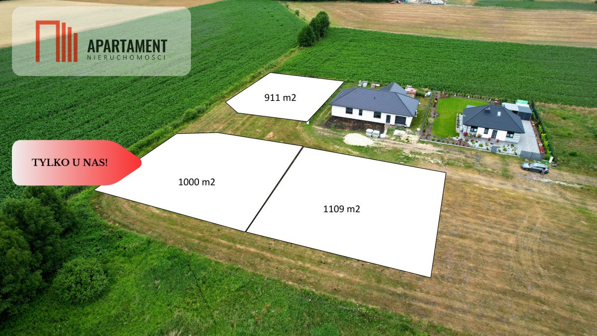 Działka budowlana na sprzedaż Rynarzewo  911m2 Foto 1