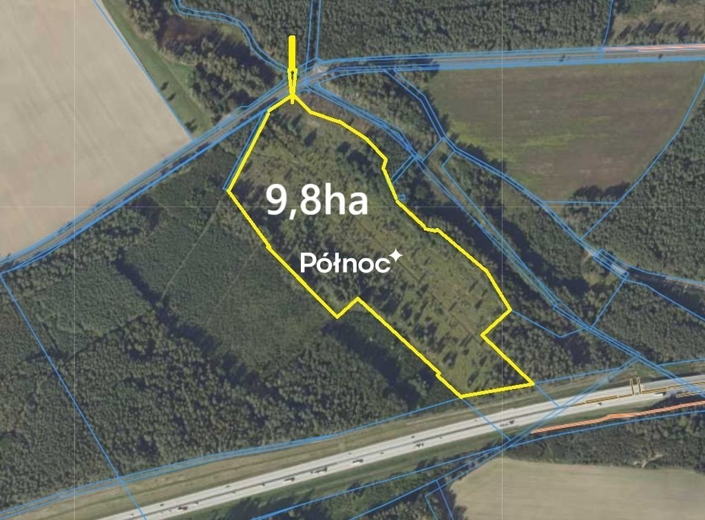 Zapraszam do zakupu działki 98 112 m² w Strzelnie z planem magazynowo-usługowym Strzelno  98 112m2 Foto 1