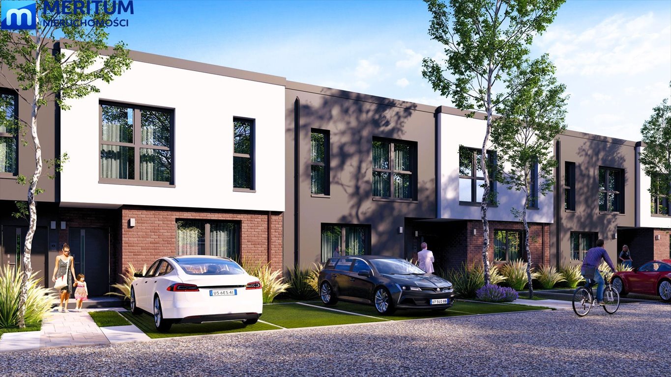 Nowoczesny segment 81 m² z ogródkiem i miejscami zapraszam Grodzisk Mazowiecki  81m2 Foto 1