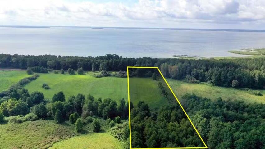 Na sprzedaż działka 15,4 ha nad Śniardwami z lasem i jeziorem Dziubiele  15 433m2 Foto 1