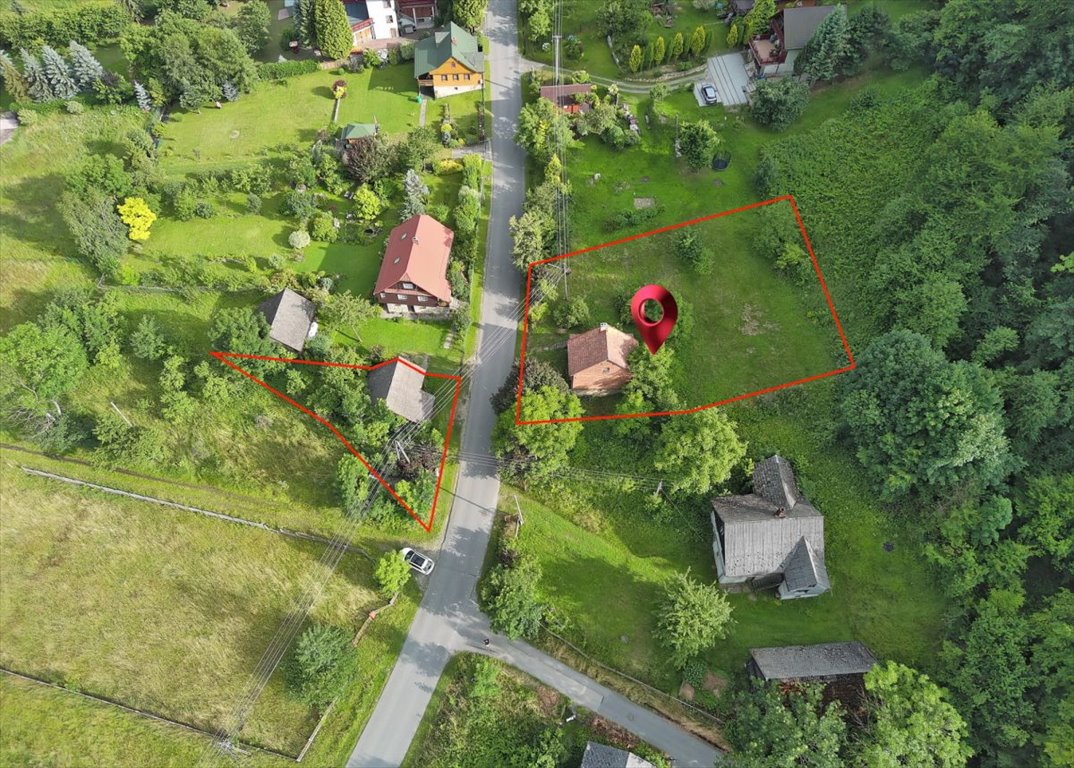 Działka budowlana na sprzedaż Rychwałd, Beskidzka  1 100m2 Foto 16