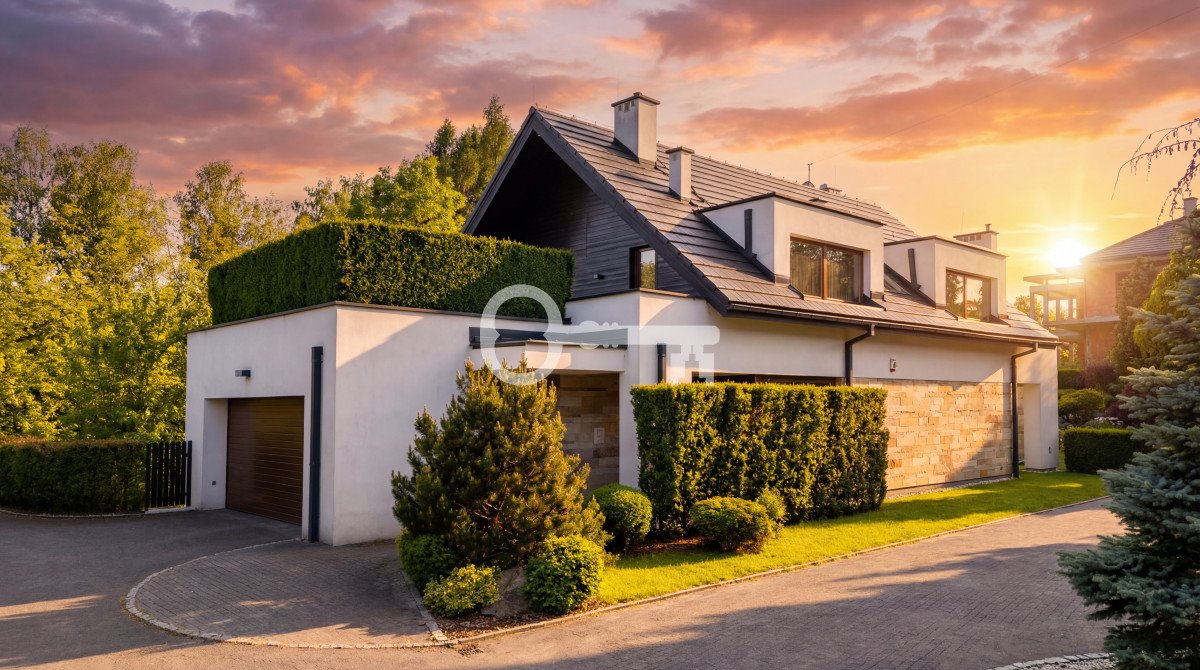 Nowoczesny dom w Libertowie, 334 m², garaż, tarasy Kraków, Swoszowice  334m2 Foto 1