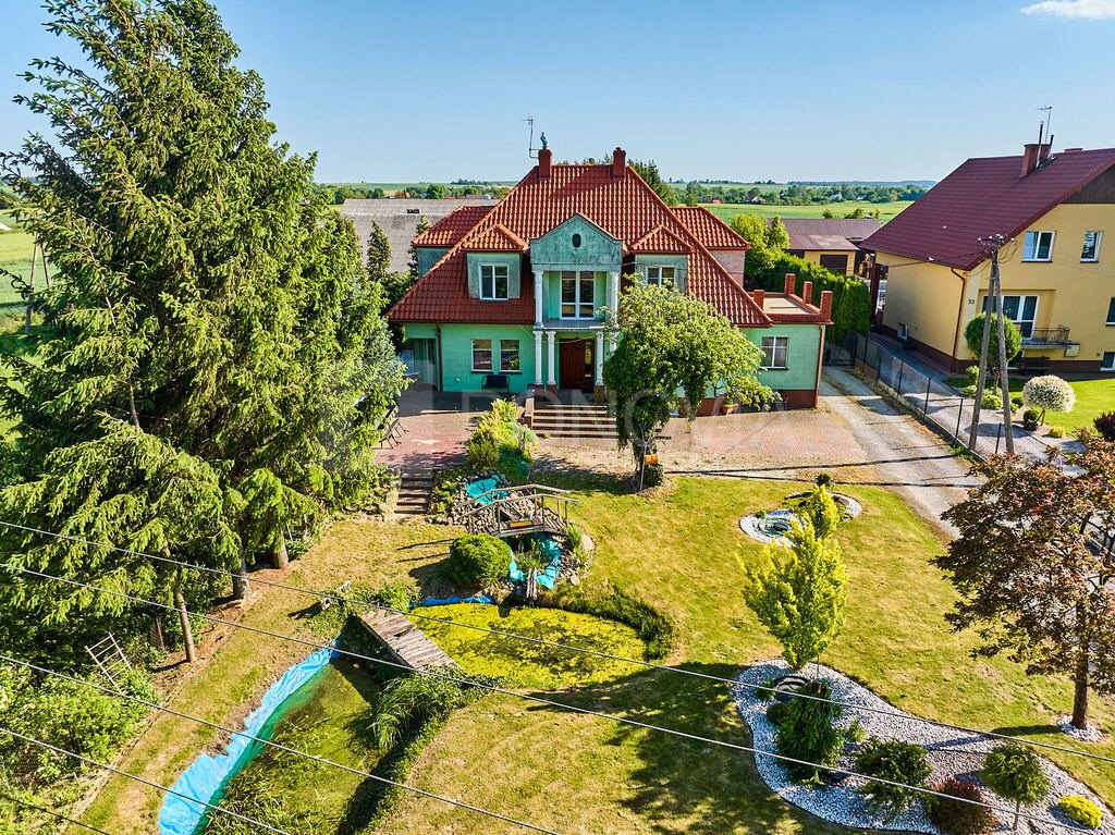Rezydencja z biznesem, 200 m2, ogród, możliwość zakupu działek. Piaski  200m2 Foto 1