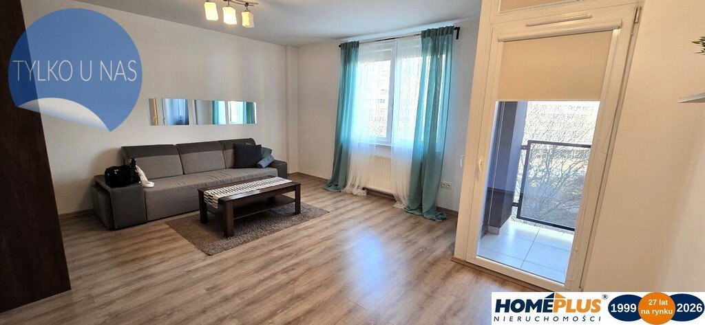 Kawalerka 36,5 m² z osobną kuchnią, parking, blisko Sky Tower Wrocław, Krzyki, Gwiaździsta  37m2 Foto 1