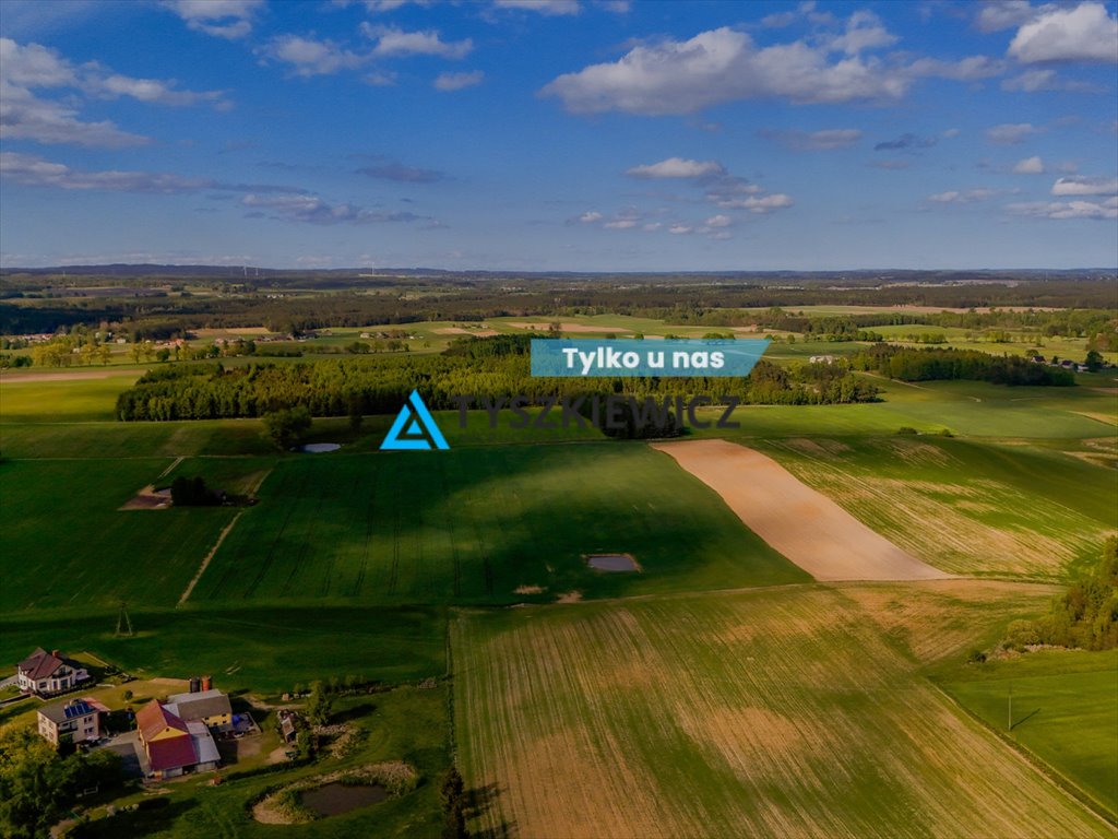 Działka budowlana 1993 m² z możliwością stawu, blisko Kościerzyny Wielki Klincz, Kościerska  1 993m2 Foto 1