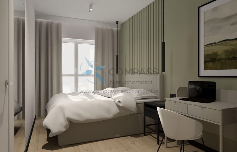Na wynajem przestronne 2-pokojowe mieszkanie 43 m² z balkonem i miejscem w garażu Poznań, Jeżyce, Jeżyce, Dąbrowskiego  43m2 Foto 1