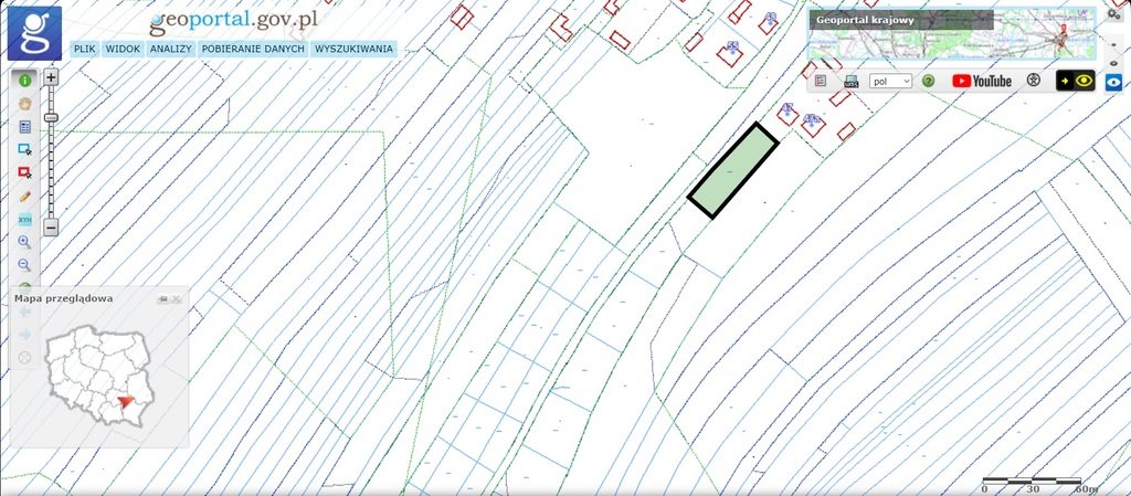 Działka budowlana na sprzedaż Kłyżów  1 151m2 Foto 1